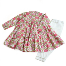 Load image into Gallery viewer, Waterfall Frock and Trouser 2 Piece Set (0-7 years)