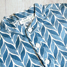 Load image into Gallery viewer, Blue Chevron Kurta (0-10 years)