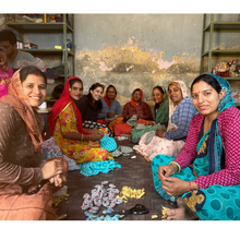 Load image into Gallery viewer, Hand Embroidered Hair Clip Set