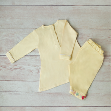 Load image into Gallery viewer, Buttercup Yellow Shalwar Kameez (0-6m)