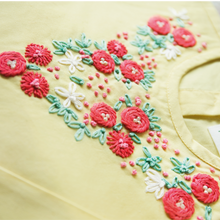 Load image into Gallery viewer, Buttercup Yellow 3 Piece Shalwar Kameez (6m-3yrs)