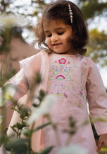 Load image into Gallery viewer, Blossom Pink 3 Piece Shalwar Kameez (6m-3yrs)