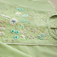 Load image into Gallery viewer, Serene Green 3 Piece Shalwar Kameez (6m-3yrs)