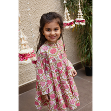 Load image into Gallery viewer, Waterfall Frock and Trouser 2 Piece Set (0-7 years)
