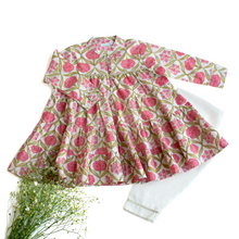 Load image into Gallery viewer, Waterfall Frock and Trouser 2 Piece Set (0-7 years)
