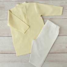 Load image into Gallery viewer, Dandelion Yellow Kurta Pajama (6m-3yrs)
