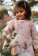 Load image into Gallery viewer, Blossom Pink 3 Piece Shalwar Kameez (6m-3yrs)
